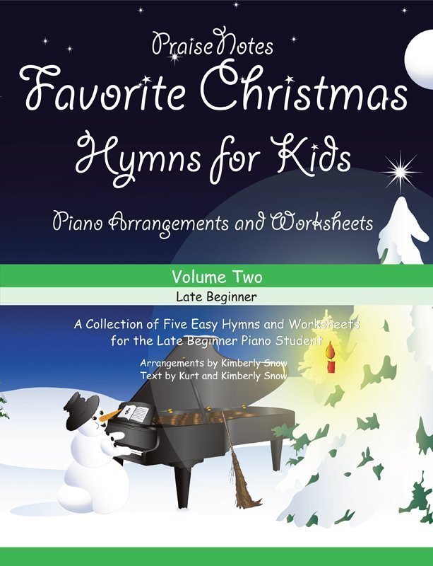 Favorite Christmas Hymns for Kids - Volume 2 - PraiseNotes
